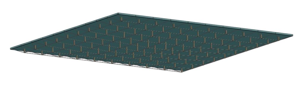 Post-Tensioned Cable-Stayed CLT Plates